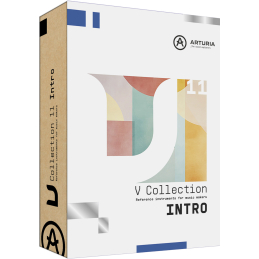 Logiciels instruments virtuels - Arturia - V-COLLECTION 11 INTRO (BOÎTE)