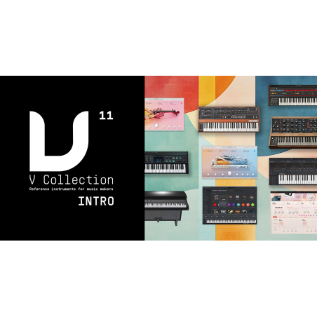 Logiciels instruments virtuels - Arturia - V-COLLECTION 11 INTRO EDU