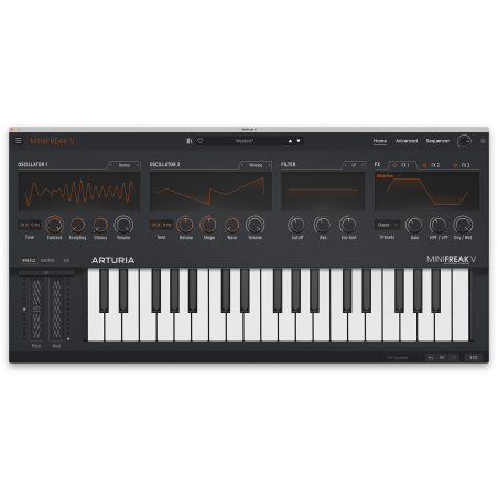 Logiciels instruments virtuels - Arturia - V-COLLECTION 11 INTRO EDU