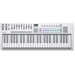 	Claviers maitres 49 touches - Novation - LAUNCHKEY 49 MK4 WHITE