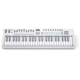 	Claviers maitres 49 touches - Novation - LAUNCHKEY 49 MK4 WHITE