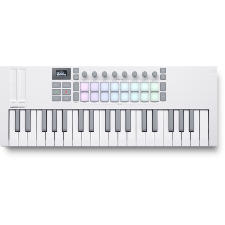 Claviers maitres compacts - Novation - LAUNCHKEY MINI 37 MK4 WHITE