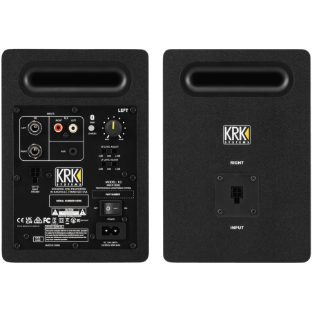 Enceintes monitoring de studio - KRK - KREATE 3 (LA PAIRE)