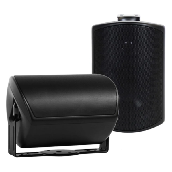 Enceintes murales extérieur - Elipson - RAIN 6 100V BLACK (LA PAIRE) Enceintes murales extérieur - Elipson - RAIN 6 100V BLACK (LA PAIRE)