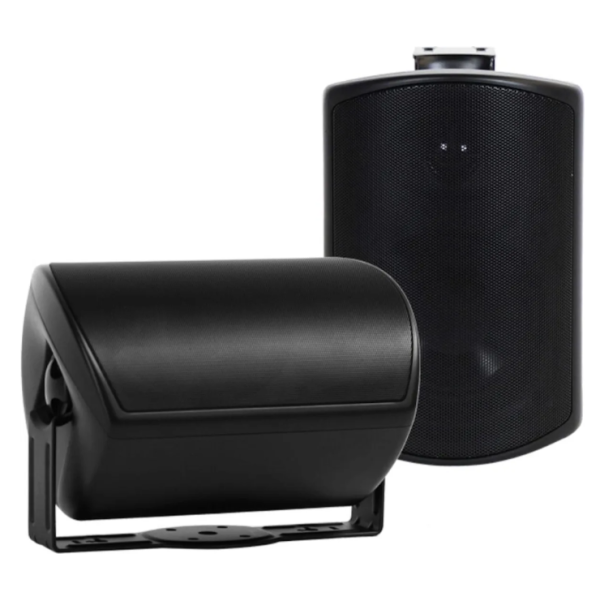 Enceintes murales extérieur - Elipson - RAIN 8 100V BLACK (LA PAIRE) Enceintes murales extérieur - Elipson - RAIN 8 100V BLACK (LA PAIRE)