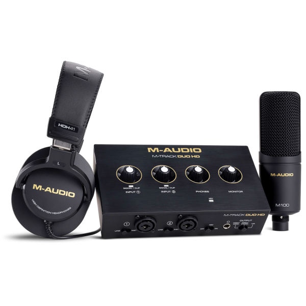 Packs Home Studio - M-Audio - M-Track Duo HD Producer Pack Packs Home Studio - M-Audio - M-Track Duo HD Producer Pack
