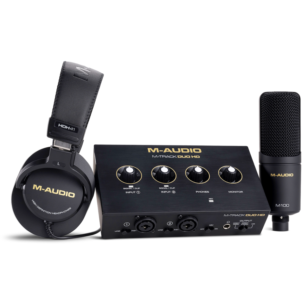 Packs Home Studio - M-Audio - M-Track Duo HD Producer Pack