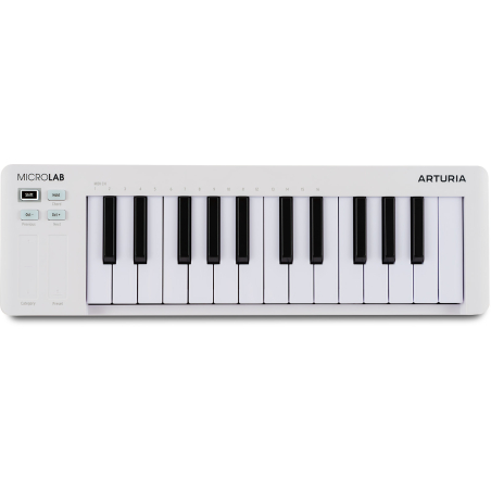 Claviers maitres compacts - Arturia - MicroLab mk3 - WHITE