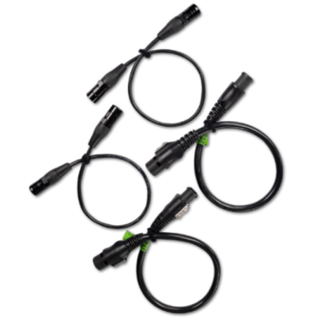 Câbles alimentation powercon - QSC Pro Audio - LA-KIT-J (4x 0.60m)