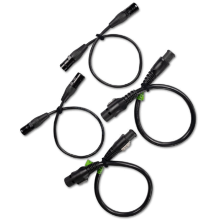 Câbles alimentation powercon - QSC Pro Audio - LA-KIT-J (4x 0.60m)