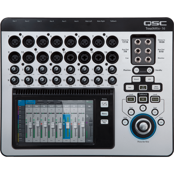 Tables de mixage numériques - QSC Pro Audio - TOUCHMIX-16 Tables de mixage numériques - QSC Pro Audio - TOUCHMIX-16