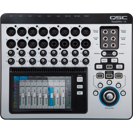 Tables de mixage numériques - QSC Pro Audio - TOUCHMIX-16