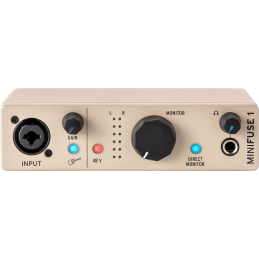 	Cartes son - Arturia - MINIFUSE 1 (Champagne)