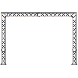 Structures Alu Grill Silver - ConteStage - PACK STRUCTURE ALU QUATRO...
