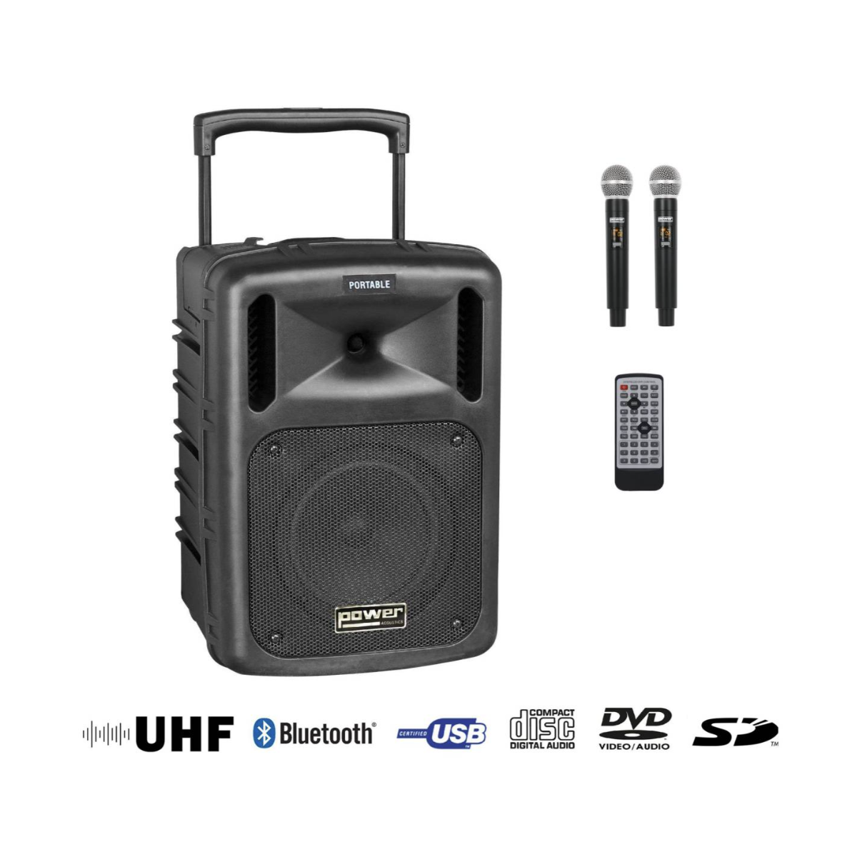 Sonos portables sur batteries - Power Acoustics - Sonorisation - BE 9208 CD G2