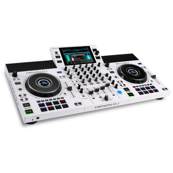 Contrôleurs DJ autonome - Denon DJ - SC Live 4 White Edition Contrôleurs DJ autonome - Denon DJ - SC Live 4 White Edition