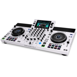 	Contrôleurs DJ autonome - Denon DJ - SC Live 4 White Edition