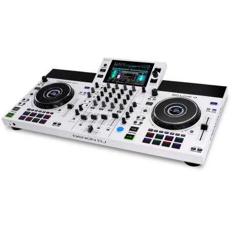 Contrôleurs DJ autonome - Denon DJ - SC Live 4 White Edition
