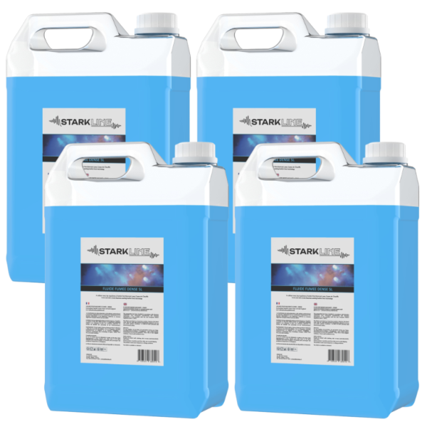 Liquide fumée - StarkLine - Fluide Fumée Dense 5L - Lot... Liquide fumée - StarkLine - Fluide Fumée Dense 5L - Lot...
