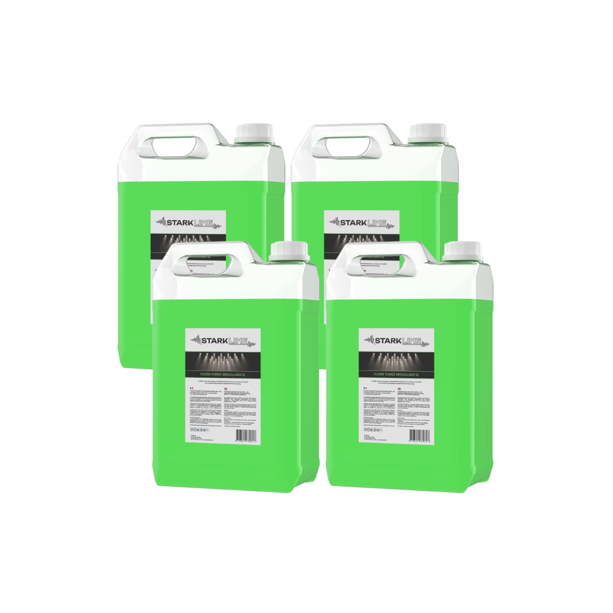 Liquide brouillard - StarkLine - Fluide Fumée Brouillard 5L...