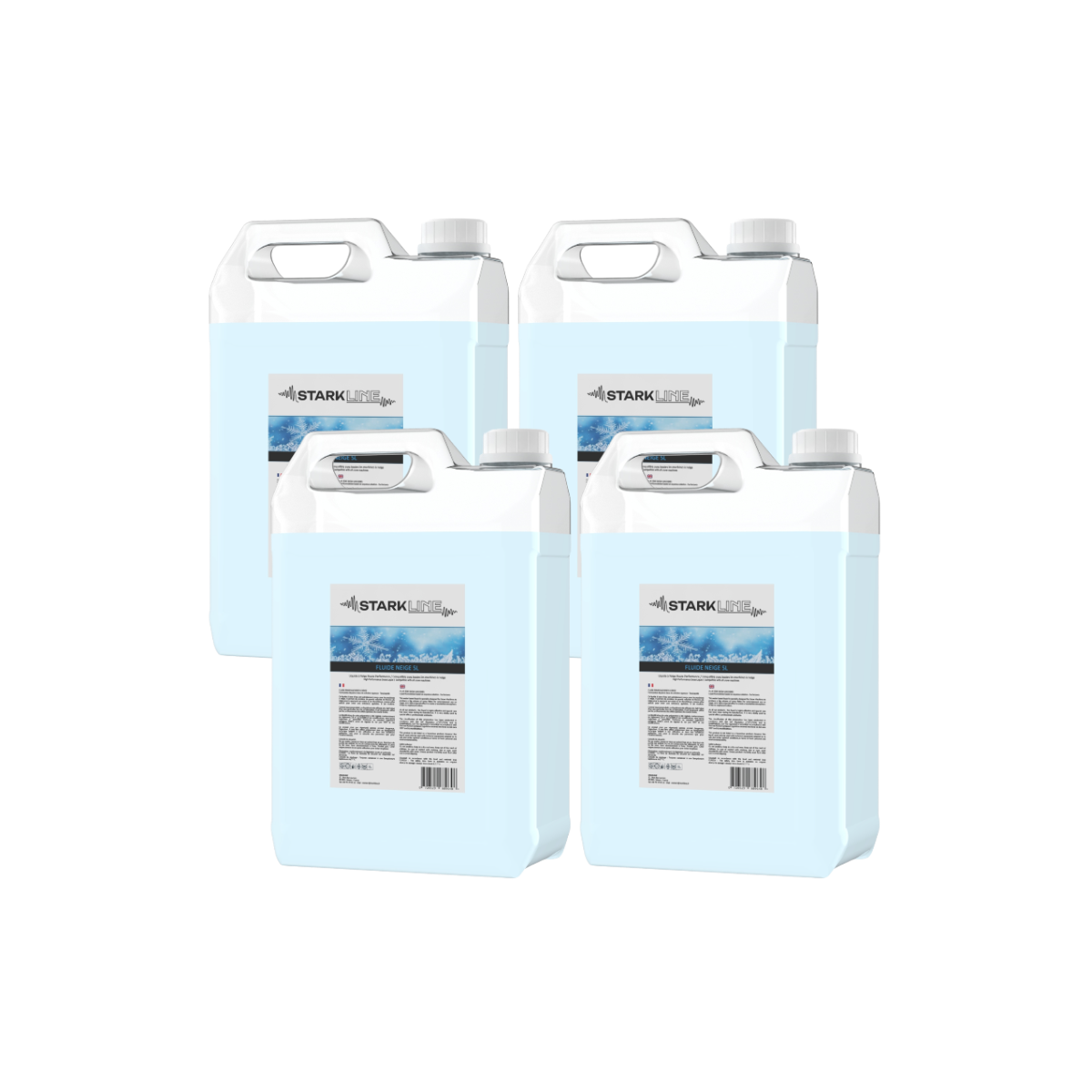 Liquide neige - StarkLine - Fluide Neige 5L - Lot de 4