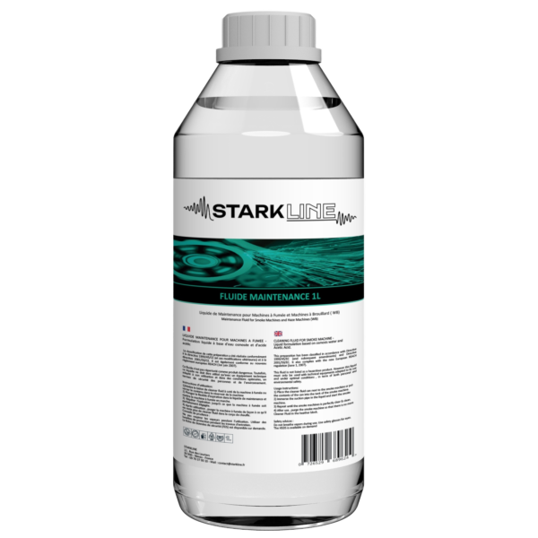 Liquide de nettoyage pour machines à fumée - StarkLine - Fluide Maintenance - 1L Liquide de nettoyage pour machines à fumée - StarkLine - Fluide Maintenance - 1L