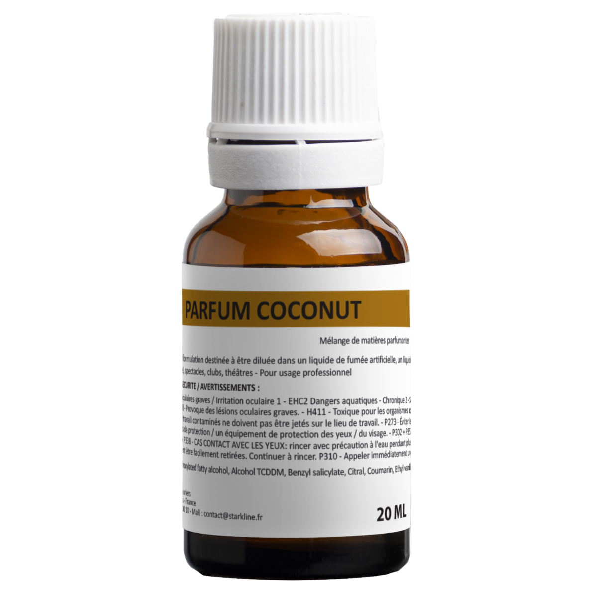 Parfums machines à fumée - StarkLine - Parfum Coco - 20mL