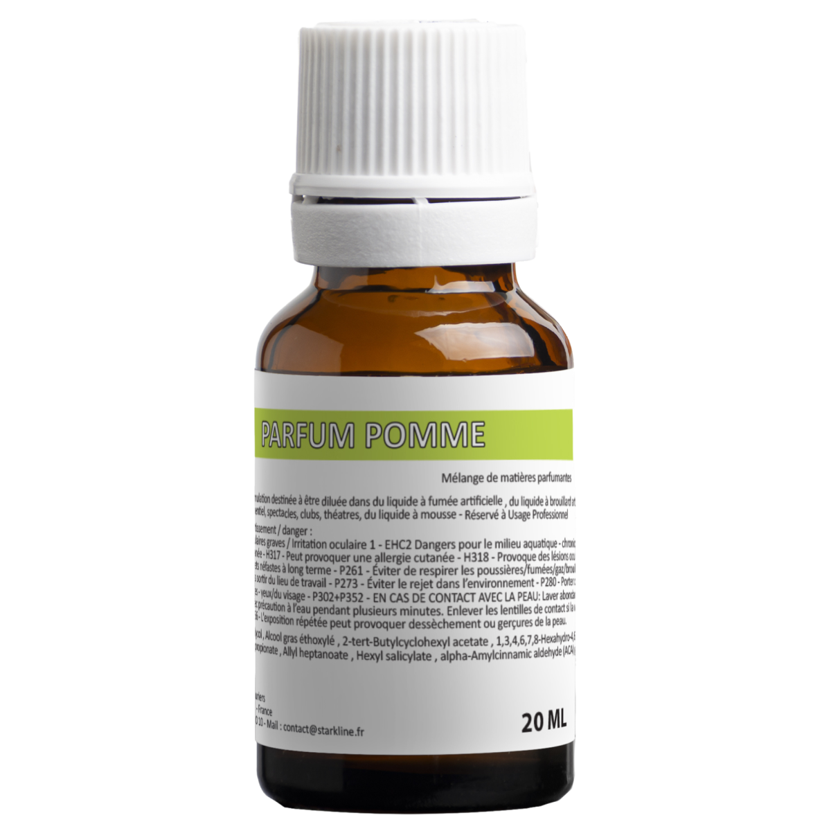Parfums machines à fumée - StarkLine - Parfum Pomme - 20mL