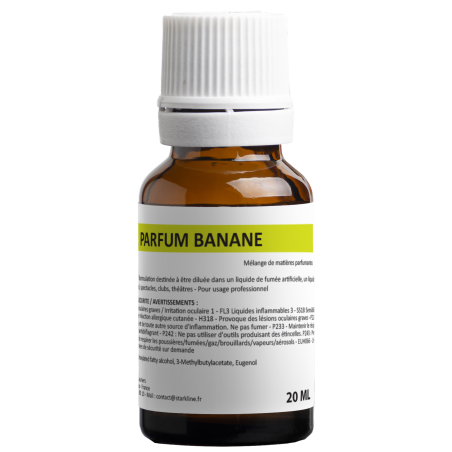Parfums machines à fumée - StarkLine - Parfum Banane - 20mL