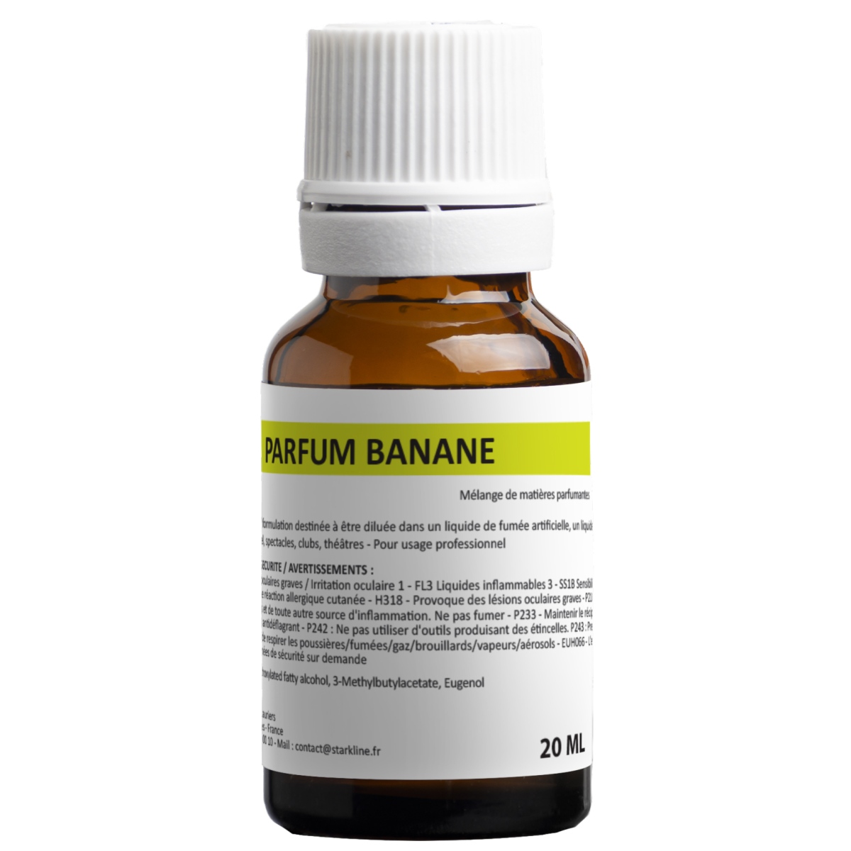 Parfums machines à fumée - StarkLine - Parfum Banane - 20mL