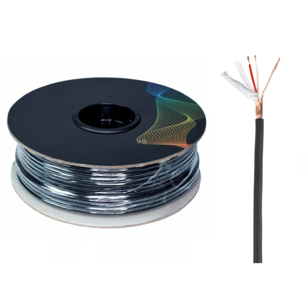 Câble DMX au mètre - Hilec - DMXCAB-FLEX-100M (100m) Câble DMX au mètre - Hilec - DMXCAB-FLEX-100M (100m)