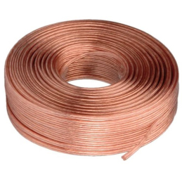 	Câble hauts parleurs au mètre - LONE AUDIO - CAHP-1/5-100M TP (2x1.5mm -...