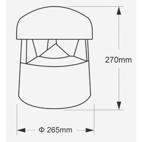 Enceintes d'extérieur - Audiophony PA - PARK30-6028