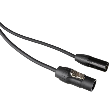 Câbles DMX éclairage XLR 3 points - Hilec - PCT1-HYBRID-XLR3-5M