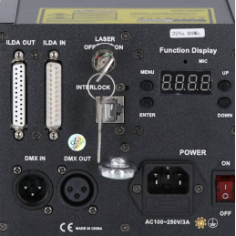 	Lasers multicolore - Power Lighting - LAZER 1200 RGB