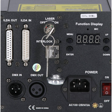 Lasers multicolore - Power Lighting - LAZER 2400 RGB