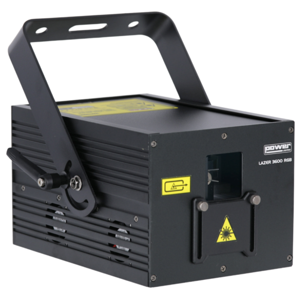 Lasers multicolore - Power Lighting - LAZER 3600 RGB Lasers multicolore - Power Lighting - LAZER 3600 RGB