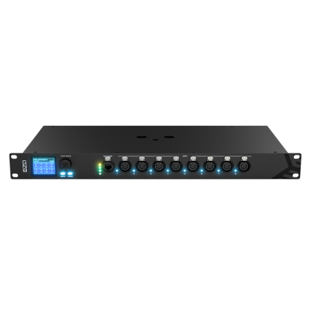 Splitters DMX - ChamSys - GeNetix GN8 8 Port Node
