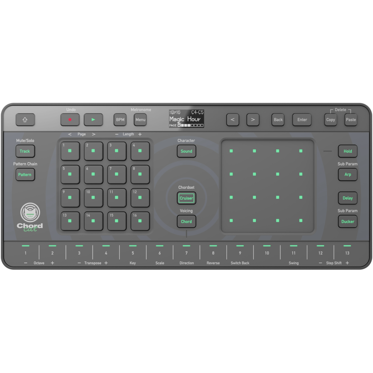 Boites à rythmes et Grooveboxes - Pioneer DJ AlphaTheta - Chordcat