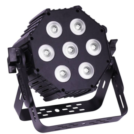 Projecteurs PAR LED - J.Collyns - STAGEPAR 7x30W QUAD