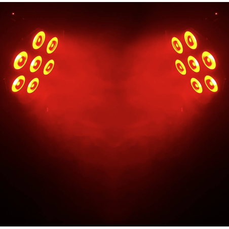 Projecteurs PAR LED - J.Collyns - STAGEPAR 7x30W QUAD