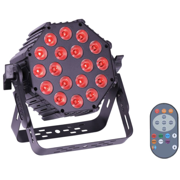 Projecteurs PAR LED - J.Collyns - STAGEPAR 18x15W QUAD Projecteurs PAR LED - J.Collyns - STAGEPAR 18x15W QUAD
