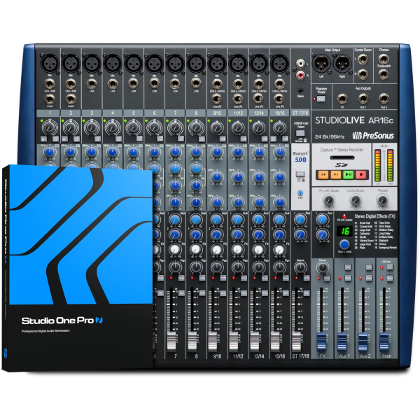 Consoles analogiques - Presonus - STUDIOLIVE AR16C Consoles analogiques - Presonus - STUDIOLIVE AR16C