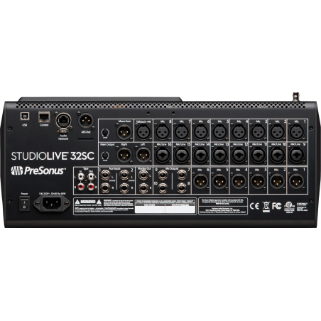 Tables de mixage numériques - Presonus - STUDIOLIVE 32SC