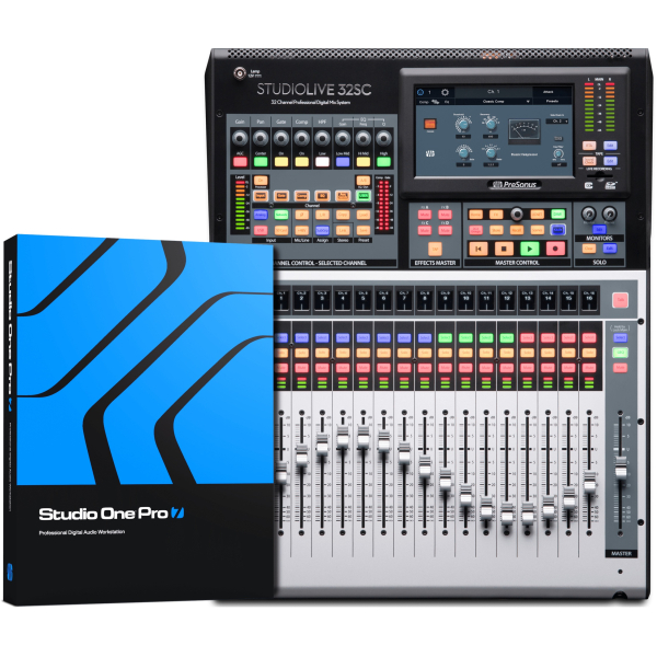Tables de mixage numériques - Presonus - STUDIOLIVE 32SC Tables de mixage numériques - Presonus - STUDIOLIVE 32SC