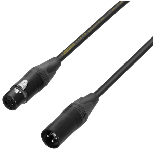 Câbles XLR / XLR - Adam Hall - 5 STAR MMF 0100
