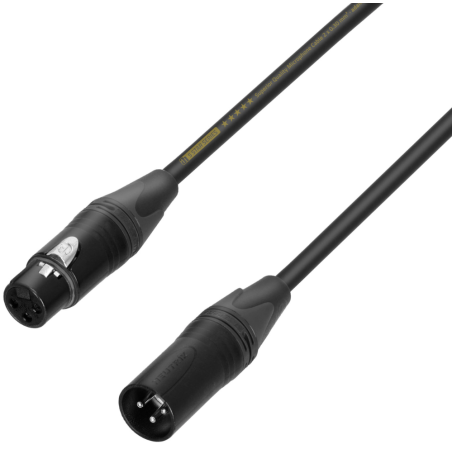 Câbles XLR / XLR - Adam Hall - 5 STAR MMF 1000