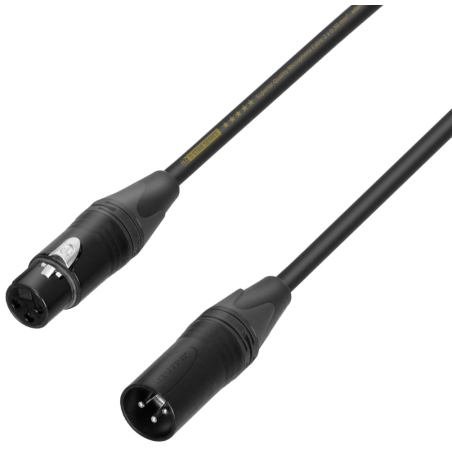 Câbles XLR / XLR - Adam Hall - 5 STAR MMF 1500