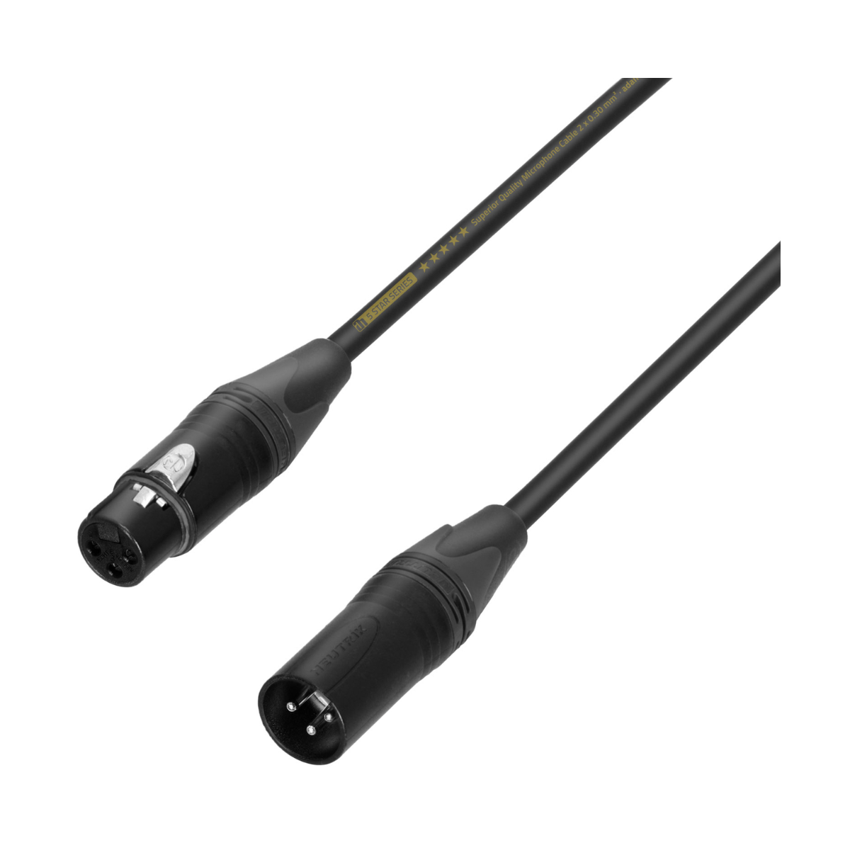 Câbles XLR / XLR - Adam Hall - 5 STAR MMF 1500