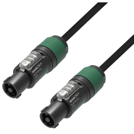 Câbles hauts parleurs SPEAKON - Adam Hall - 5 STAR 4 x 2.5 SPEAKON 3m (3m)